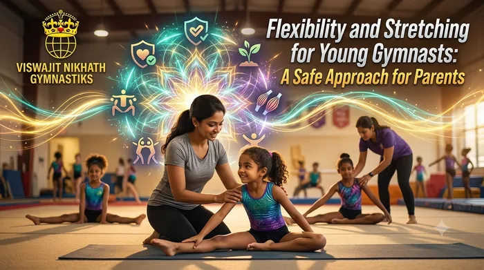 Flexibility and Stretching for Young Gymnasts: A Safe Approach for Parents | Viswajit Nikhath Gymnastiks