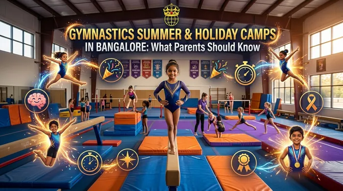 Gymnastics Summer & Holiday Camps in Bangalore: What Parents Should Know | Viswajit Nikhath Gymnastiks