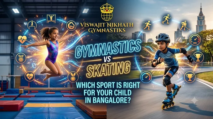 Gymnastics vs Skating: Which Sport Is Right for Your Child in Bangalore? | Viswajit Nikhath Gymnastiks