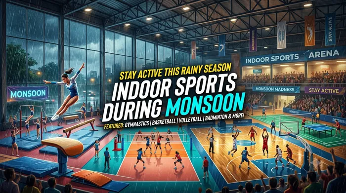 Indoor Sports During Monsoon in Bangalore: Why Gymnastics Is a Smart Choice | Viswajit Nikhath Gymnastiks
