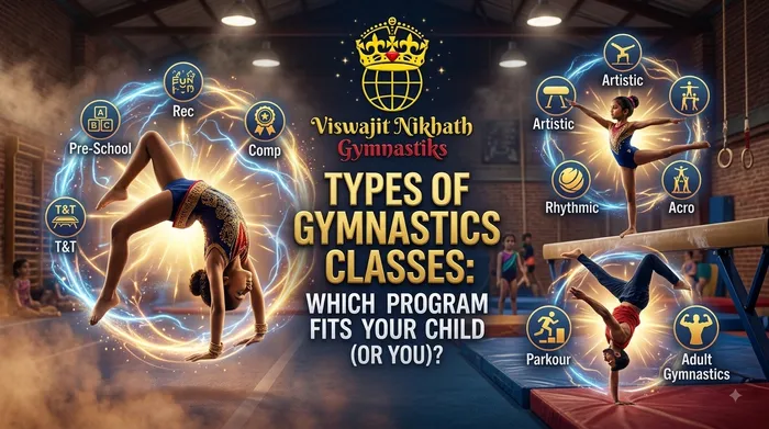 Types of Gymnastics Classes: Which Program Fits Your Child (or You)? | Viswajit Nikhath Gymnastiks